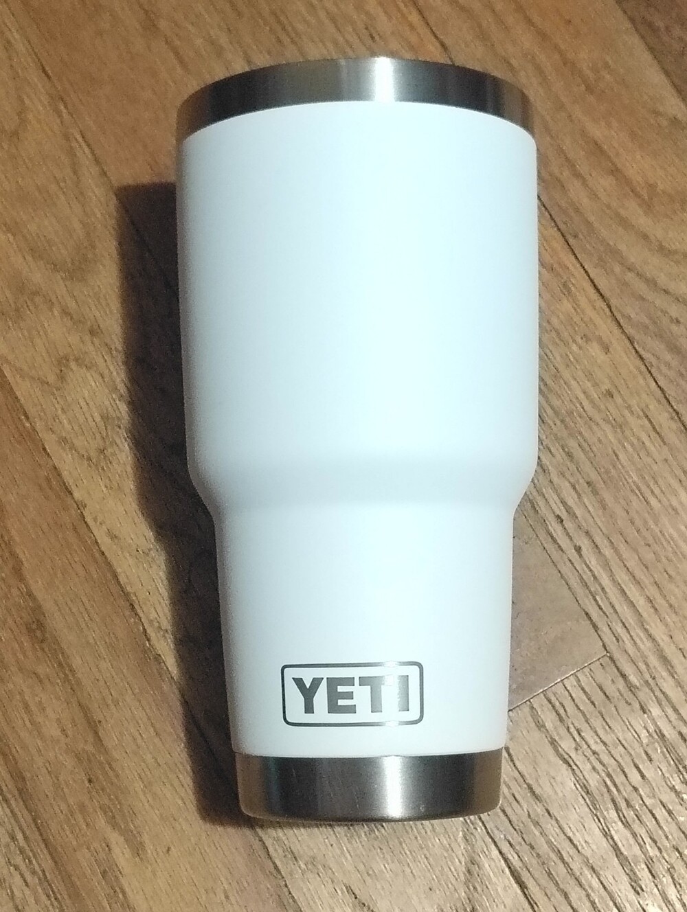 YETI 30oz White Rambler Tumbler Magnetic Slider Stainless Steel Insulated Mug